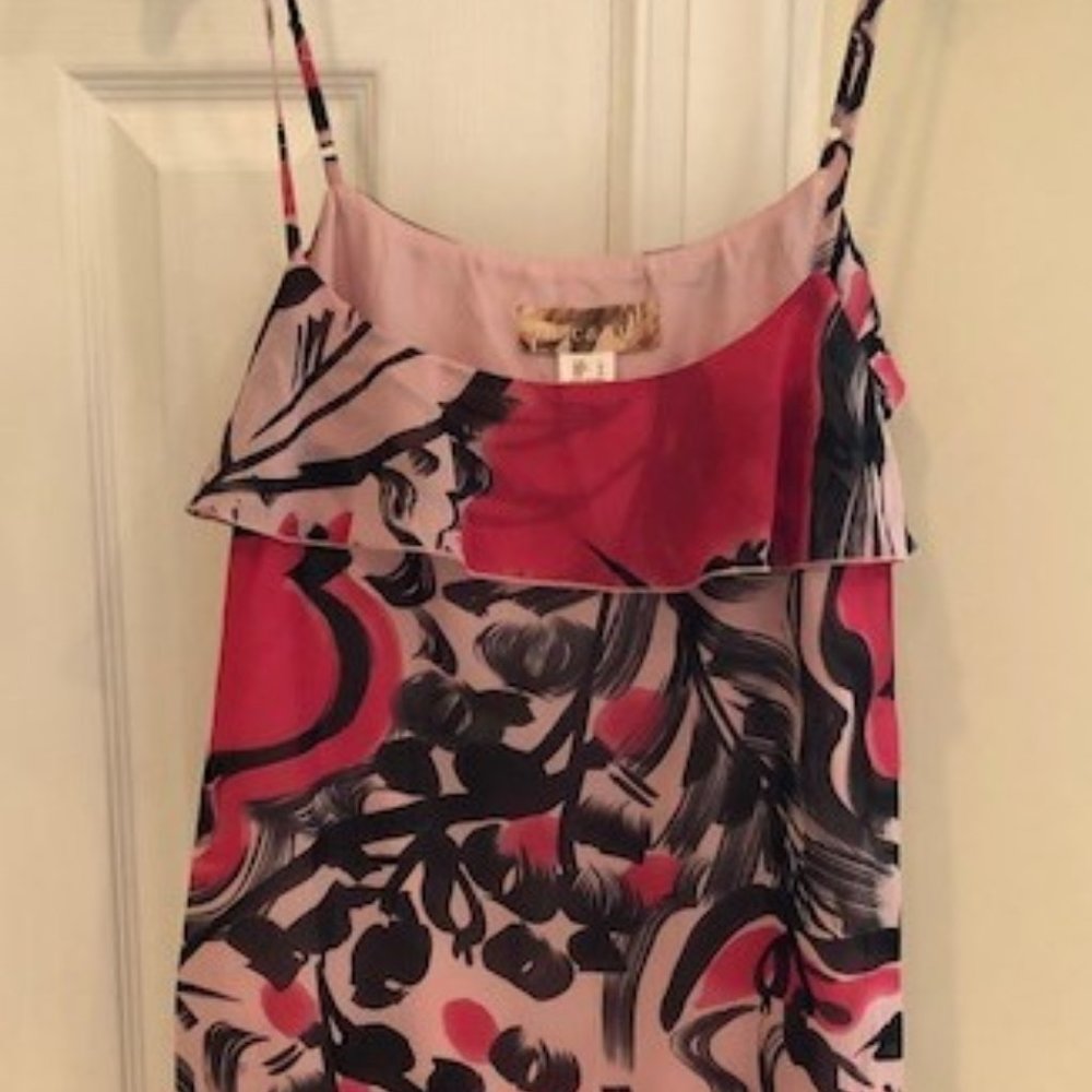 NEW Pinks & Black Floral Cocktail Dress